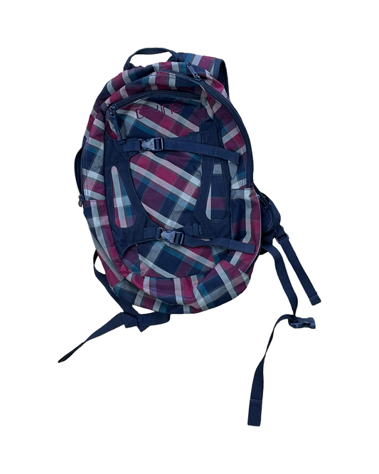 Backpack By Clothes Mentor In Blue & Pink, Size:Large