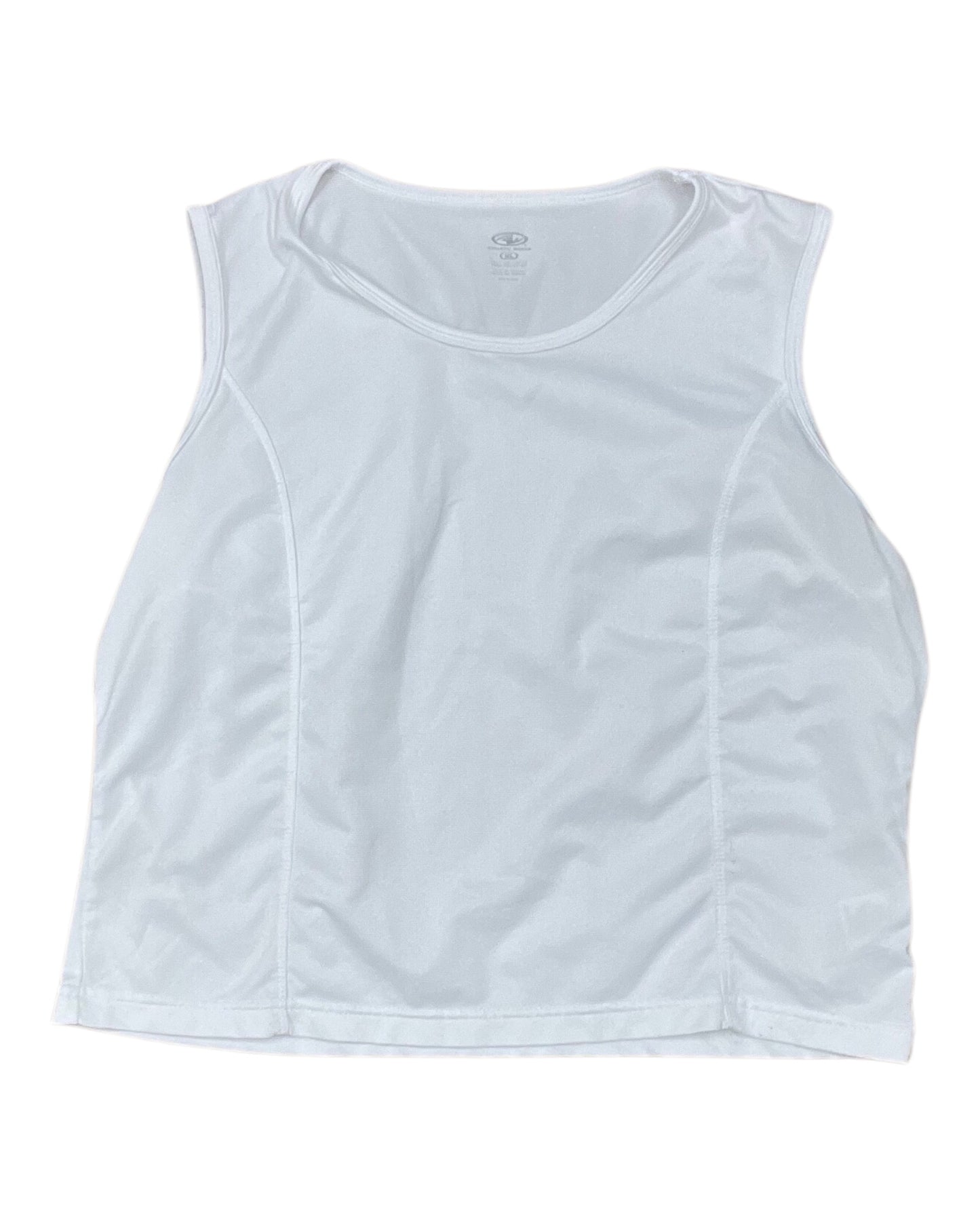 Athletic Tank Top By Athletic Works In White, Size:Xl
