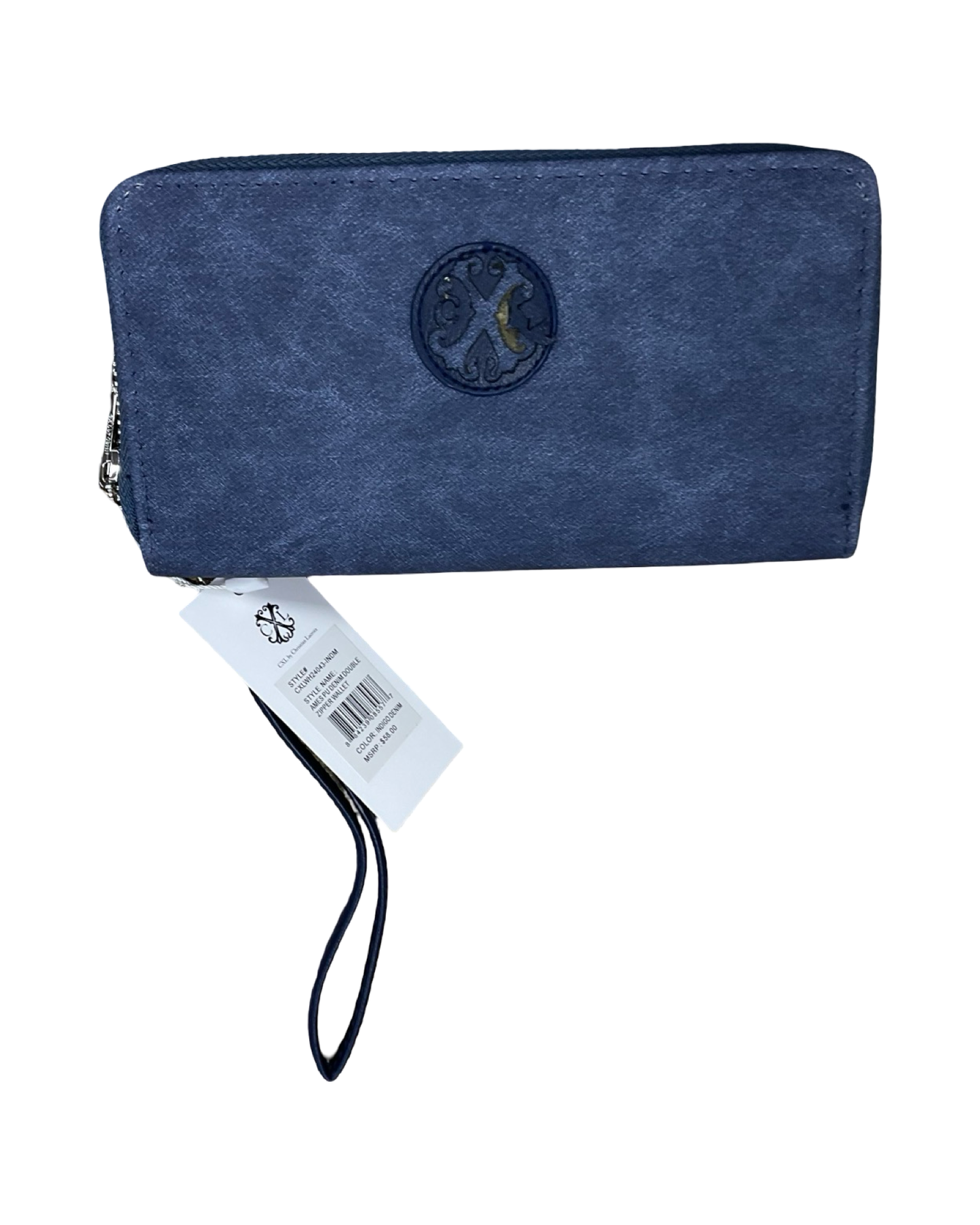 Wallet By Clothes Mentor In Blue, Size:Large