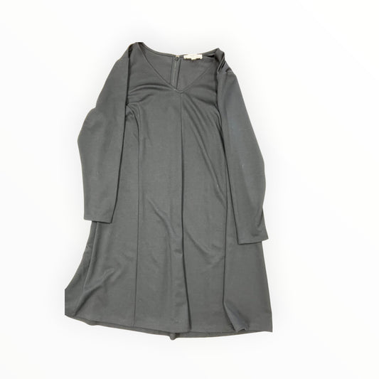 Dress Casual Midi By Loft In Black, Size:2X