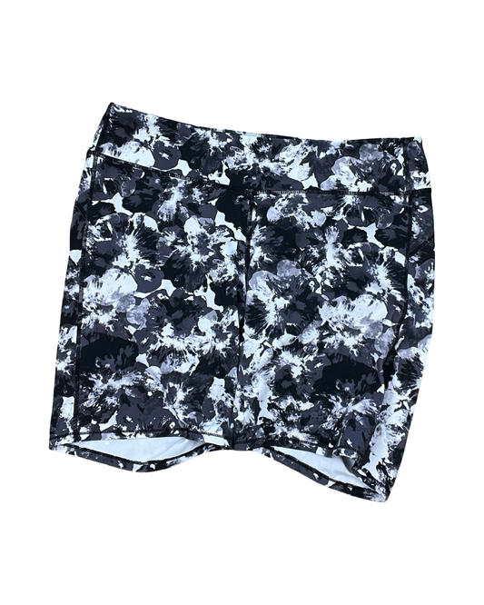 Athletic Shorts By Clothes Mentor In Black & White, Size:Xxl