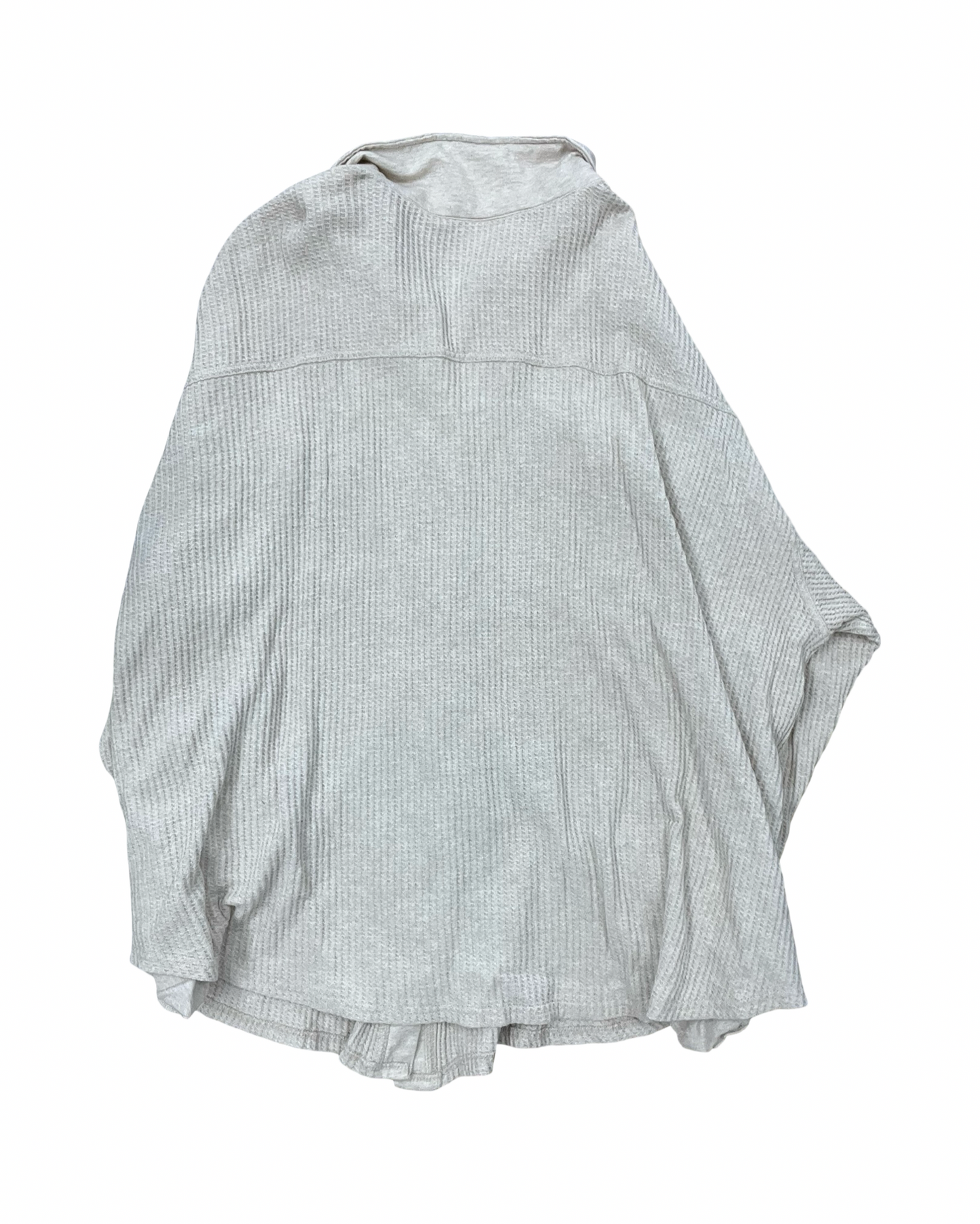 Jacket Shirt By Terra & Sky In Tan, Size:3X