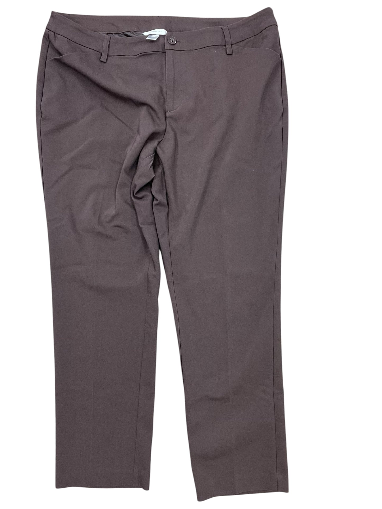 Pants Dress By Cj Banks In Brown, Size:16