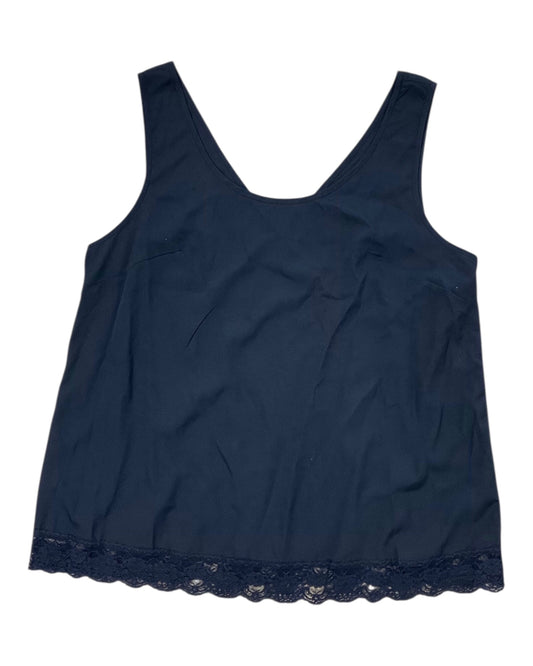 Top Sleeveless By Clothes Mentor In Black, Size:1X