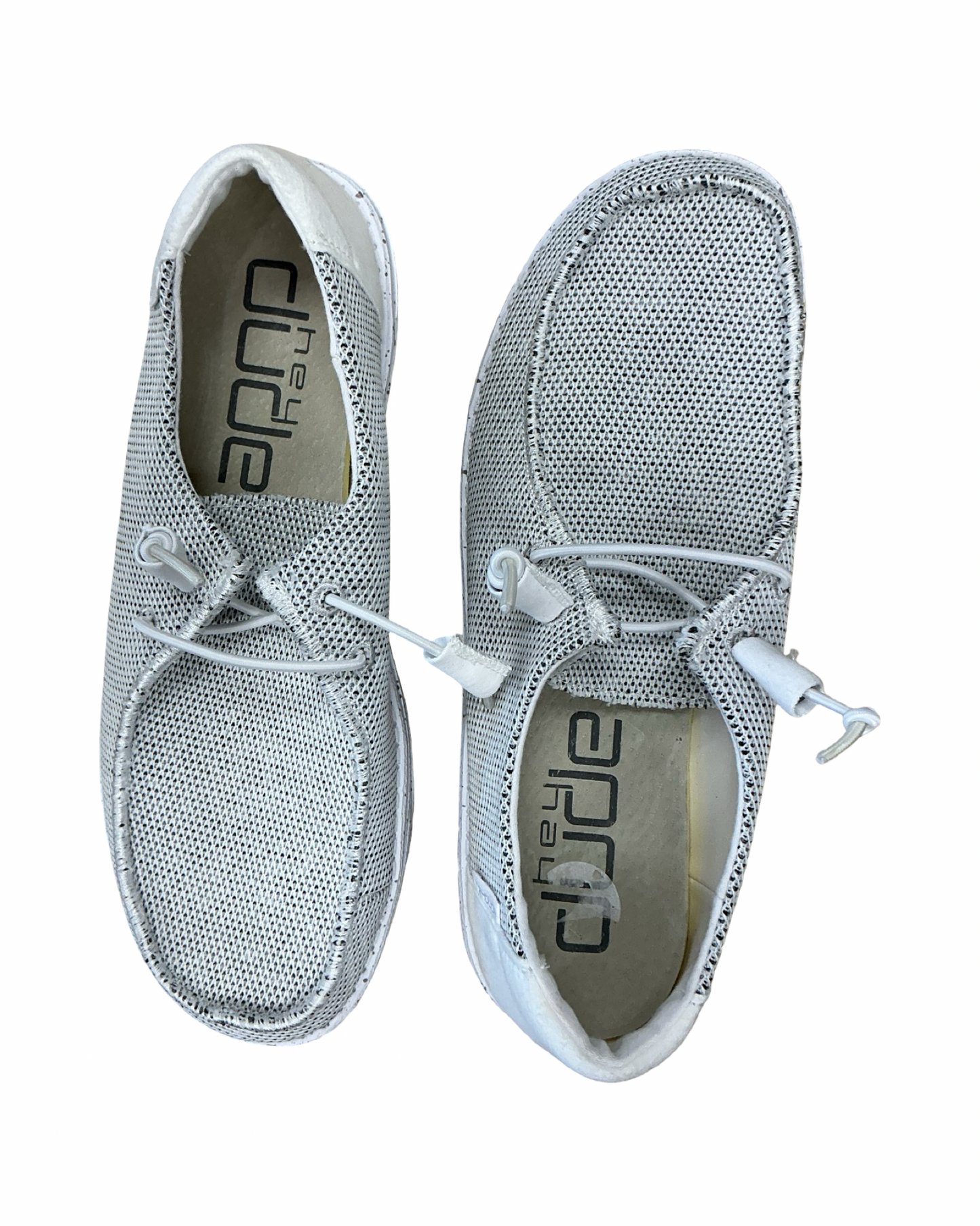 Shoes Sneakers By Hey Dude In White, Size:8
