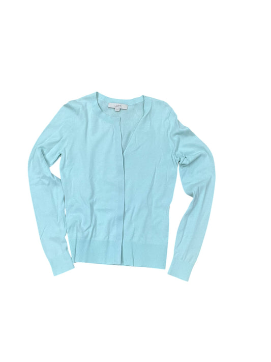 Cardigan By Loft In Green, Size:Xs