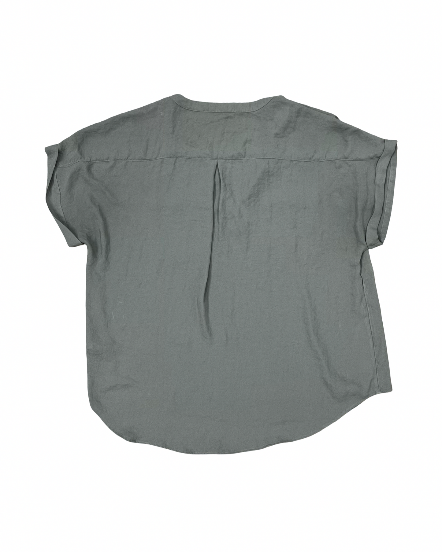Blouse Ss By Maurices In Green, Size:Xl