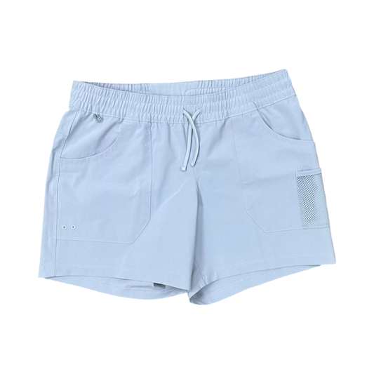 Athletic Shorts By Columbia In Grey, Size:M