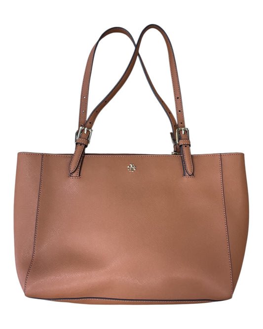 Handbag Designer By Tory Burch In Brown, Size:Medium