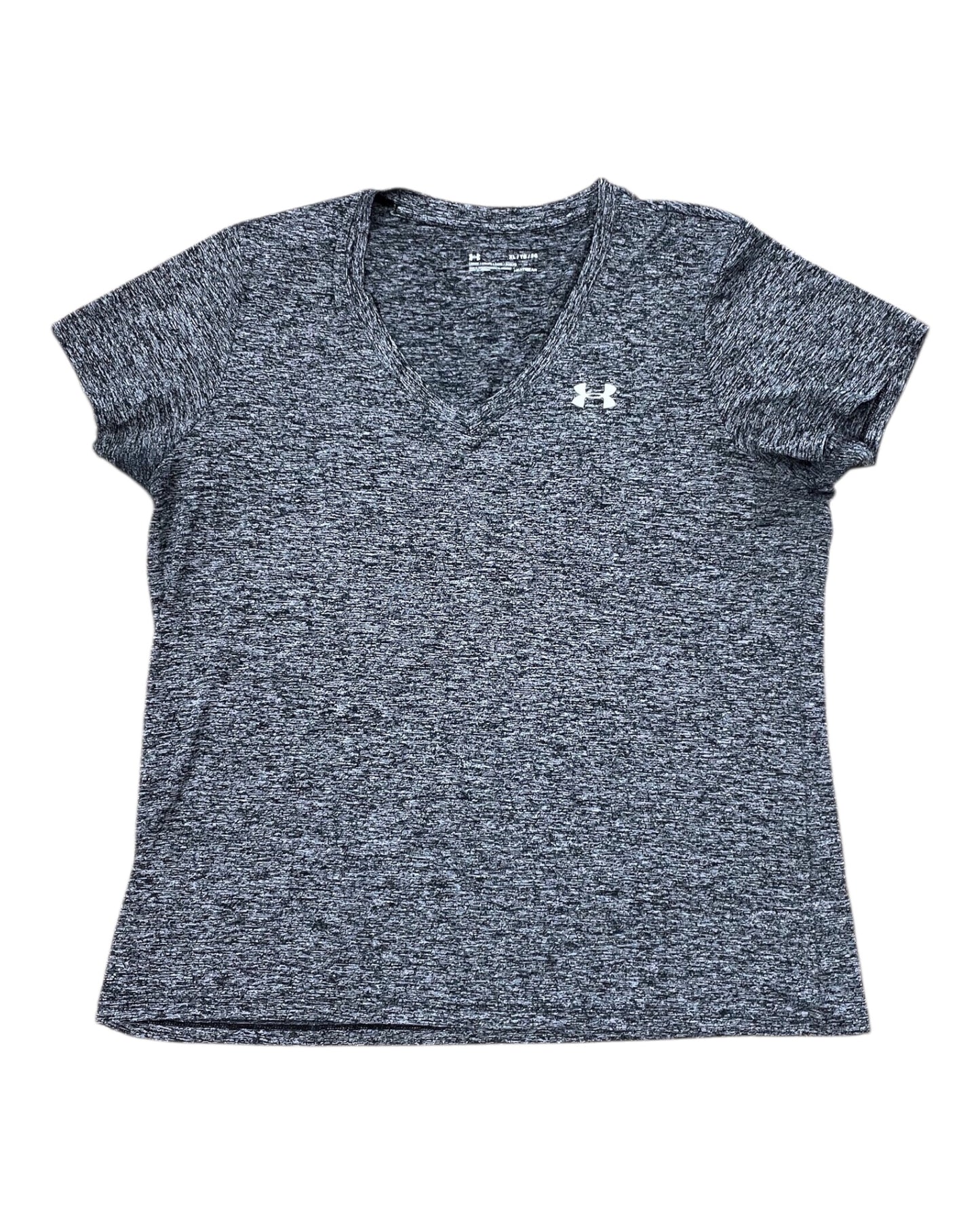 Athletic Top Ss By Under Armour In Grey, Size:Xl