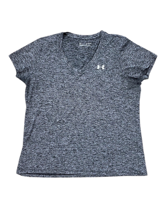 Athletic Top Ss By Under Armour In Grey, Size:Xl