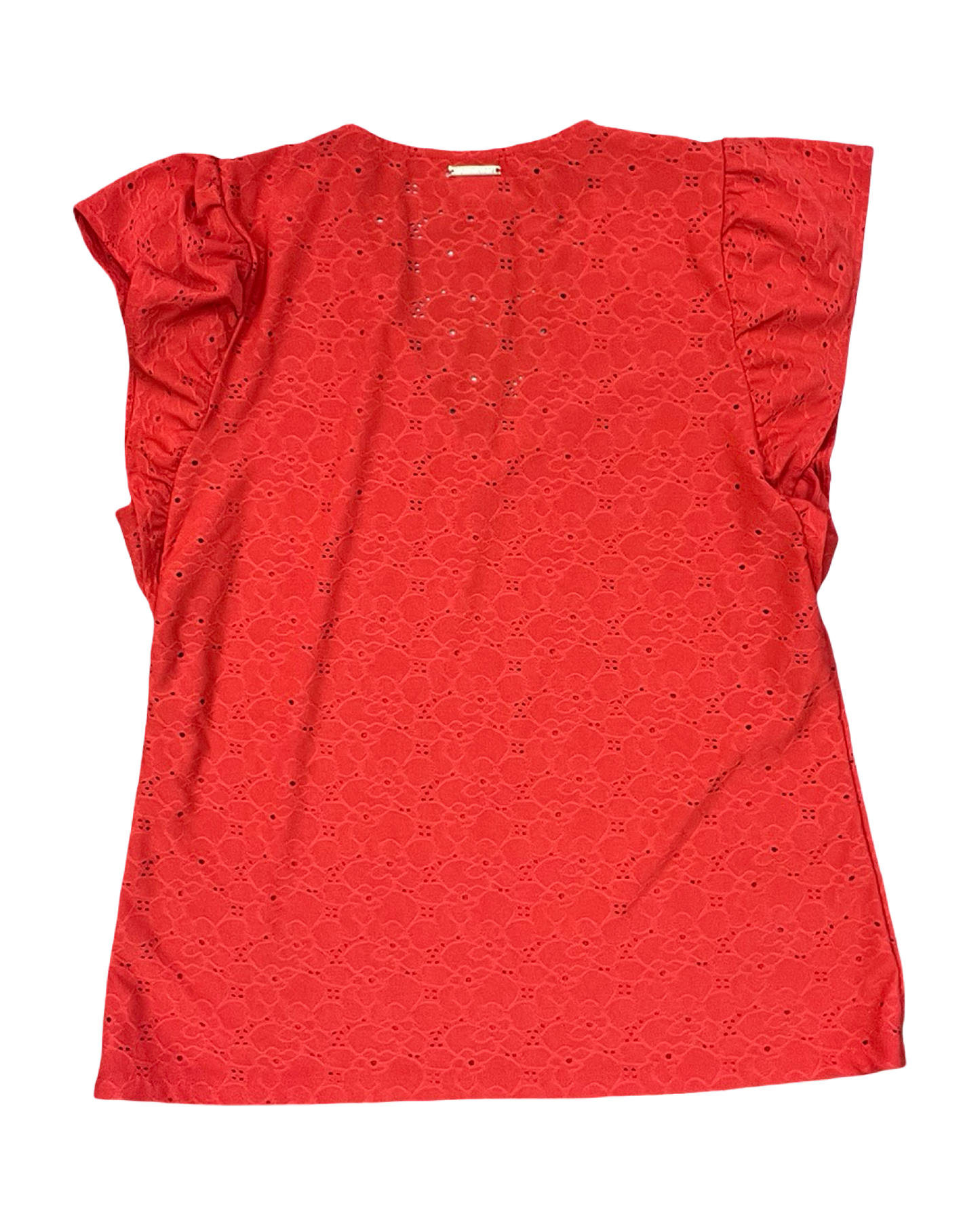 Top Sleeveless By Michael By Michael Kors In Orange, Size:M