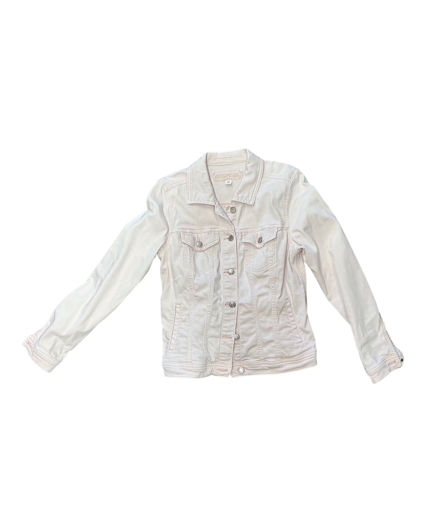 Jacket Denim By Maurices In Pink, Size:M