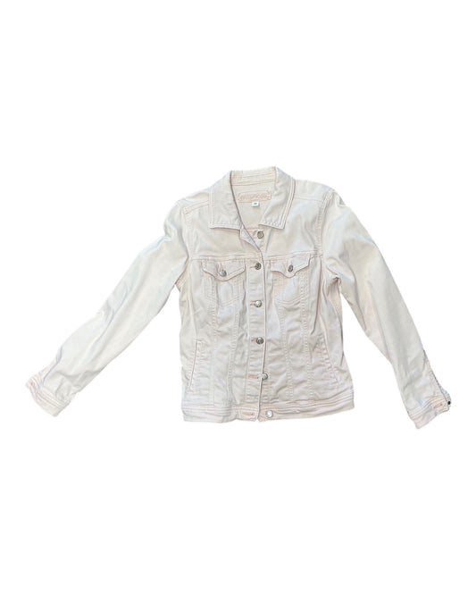 Jacket Denim By Maurices In Pink, Size:M