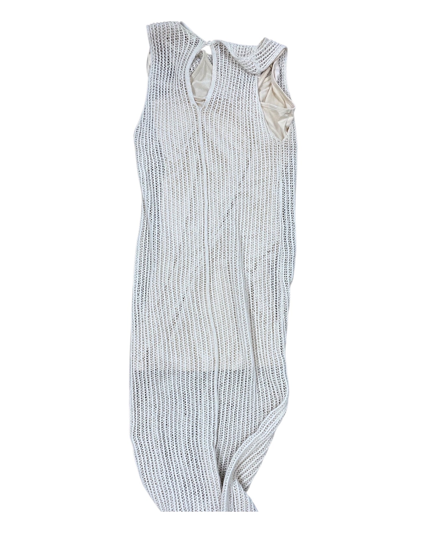 Dress Casual Maxi By Astr In Cream, Size:M