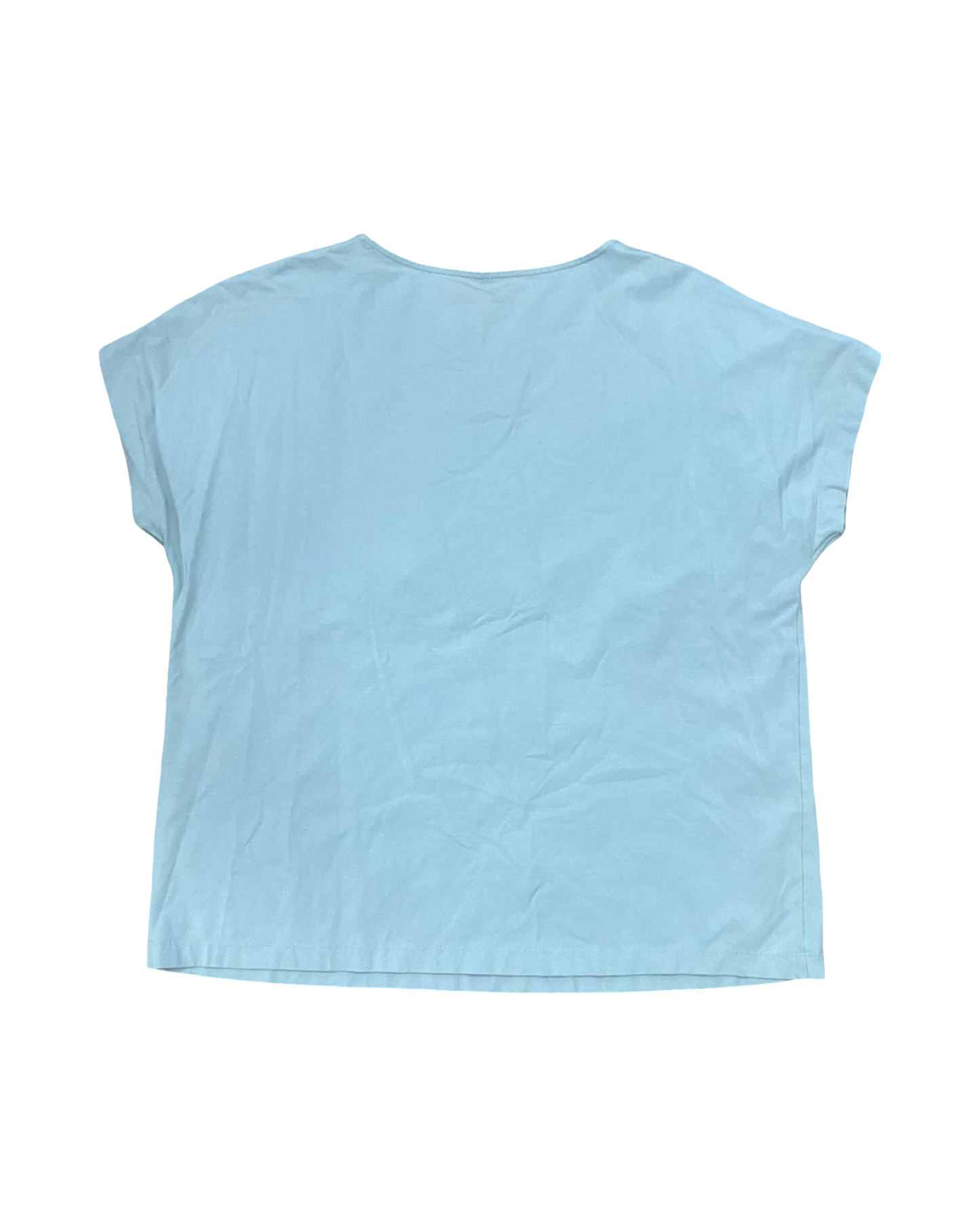 Top Ss Basic By J. Jill In Teal, Size:M