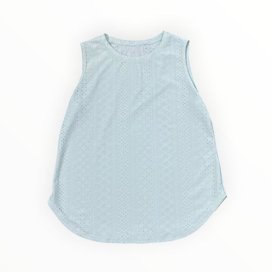 Top Sleeveless By Clothes Mentor In Green, Size:L