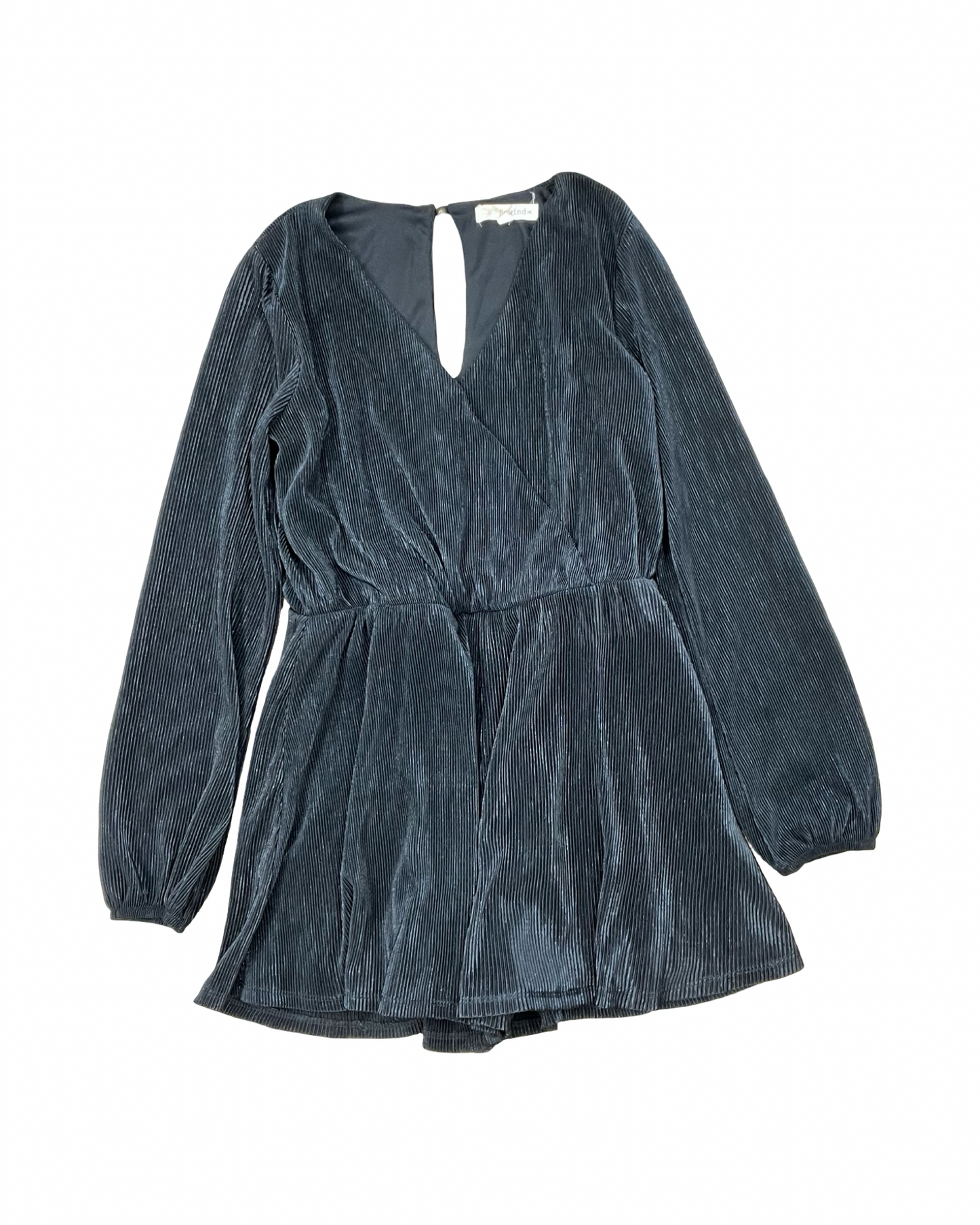 Romper By Rewind In Black, Size:M