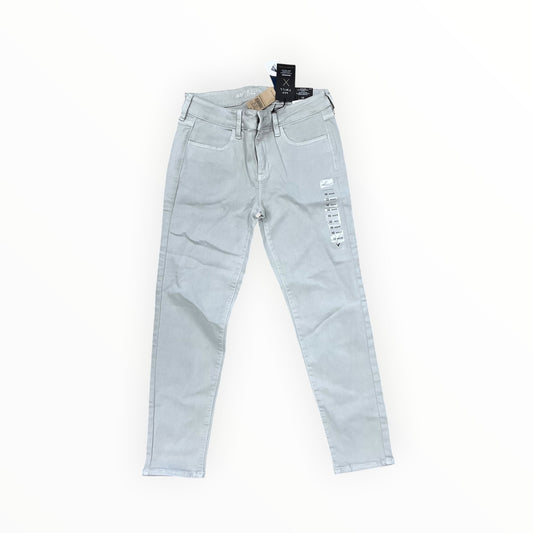 Pants Cropped By American Eagle In Grey, Size:10