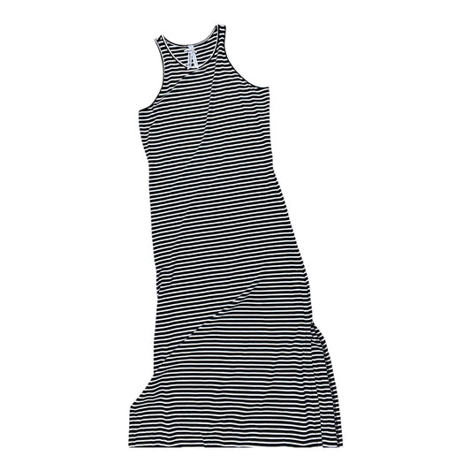 Dress Casual Maxi By Poof In Black & White, Size:S