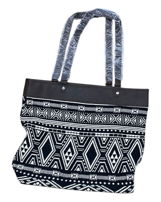Tote By Thirty One In Black & White, Size:Large