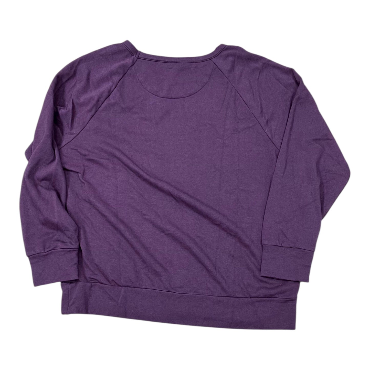Sweatshirt Crewneck By Eddie Bauer In Purple, Size:Xl