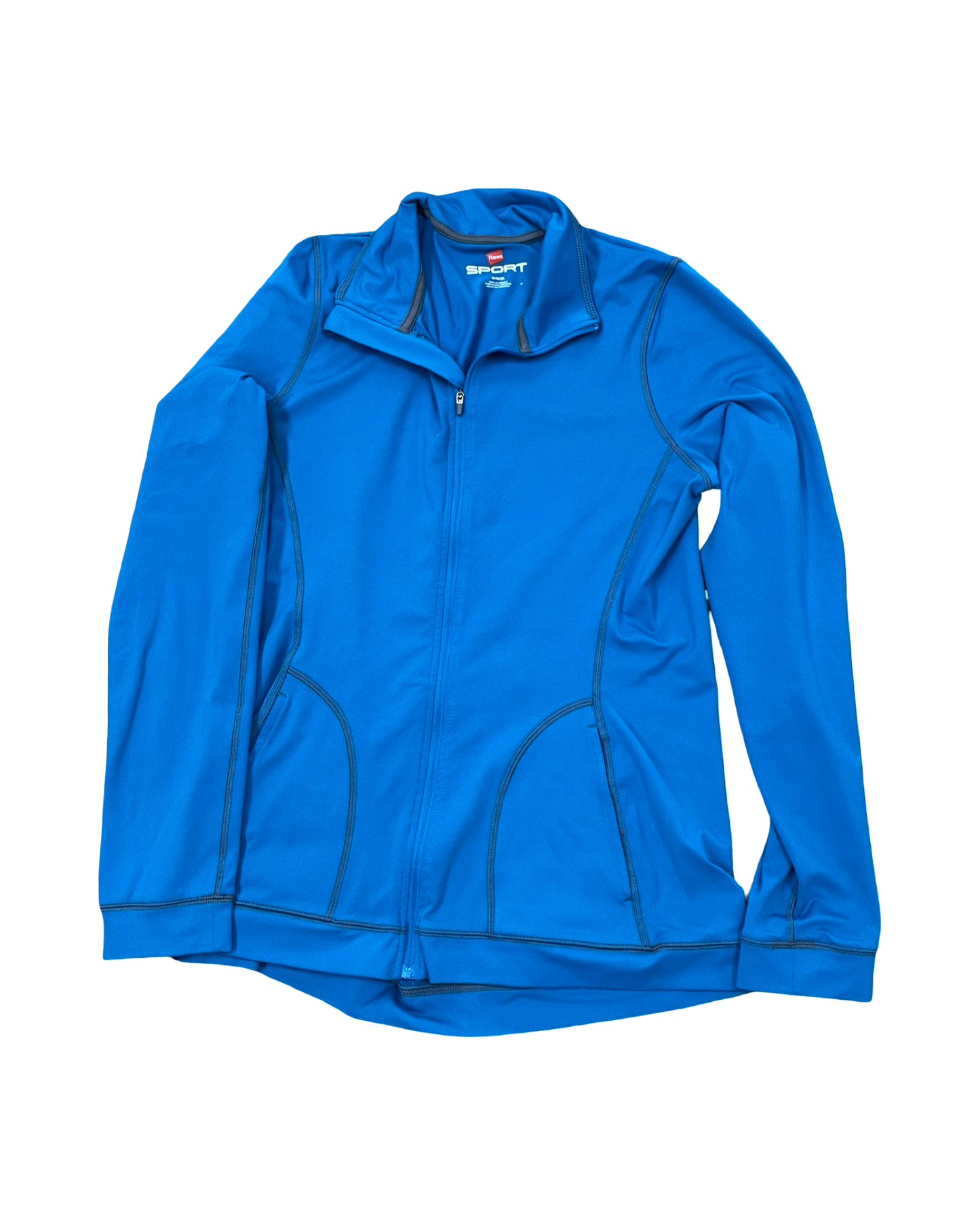 Jacket Other By Hanes In Blue, Size:M