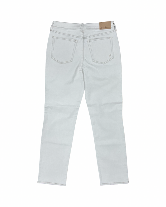 Jeans Straight By Seven 7 In Cream, Size:6