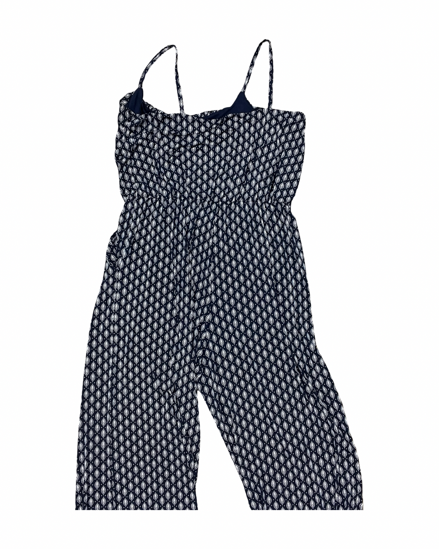 Jumpsuit By Kaileigh In Blue & White, Size:Xl