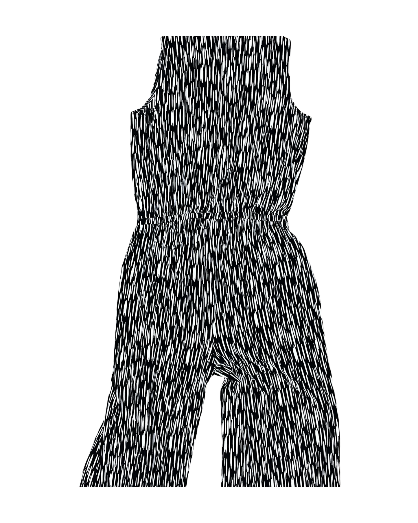 Jumpsuit By Chicos In Black & White, Size:M