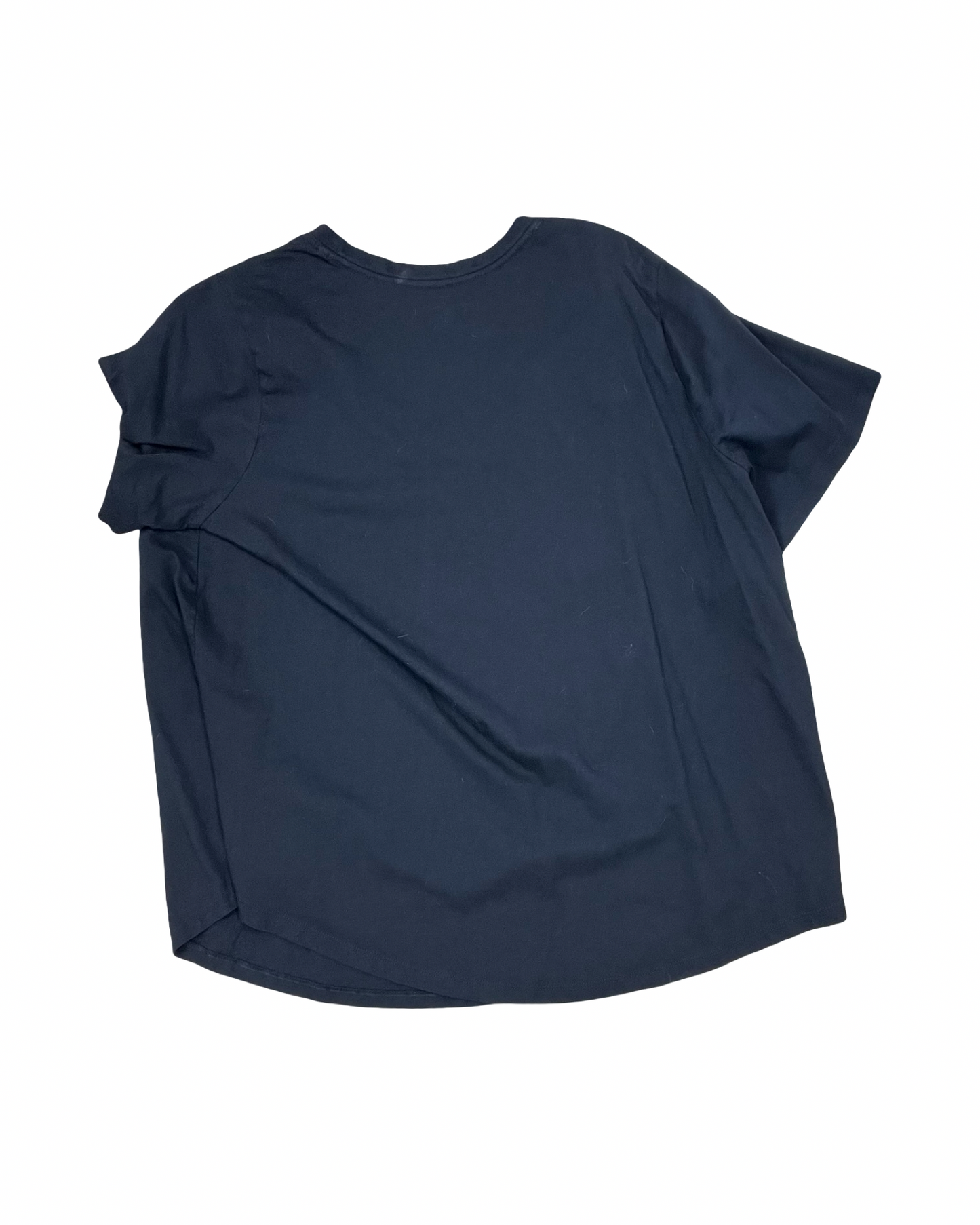 Top Ss Basic By Terra & Sky In Black, Size:2X