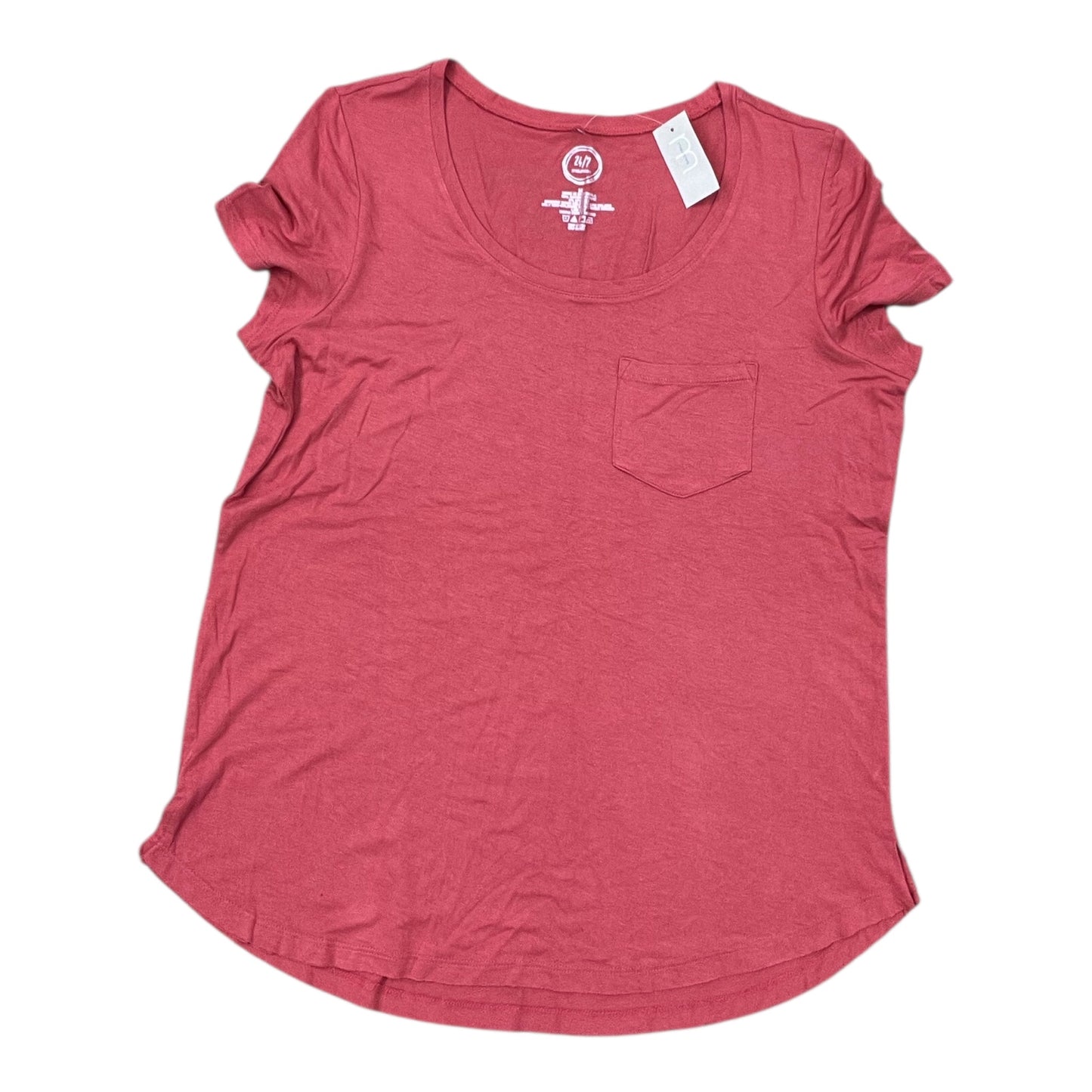 Top Ss Basic By Maurices In Red, Size:M