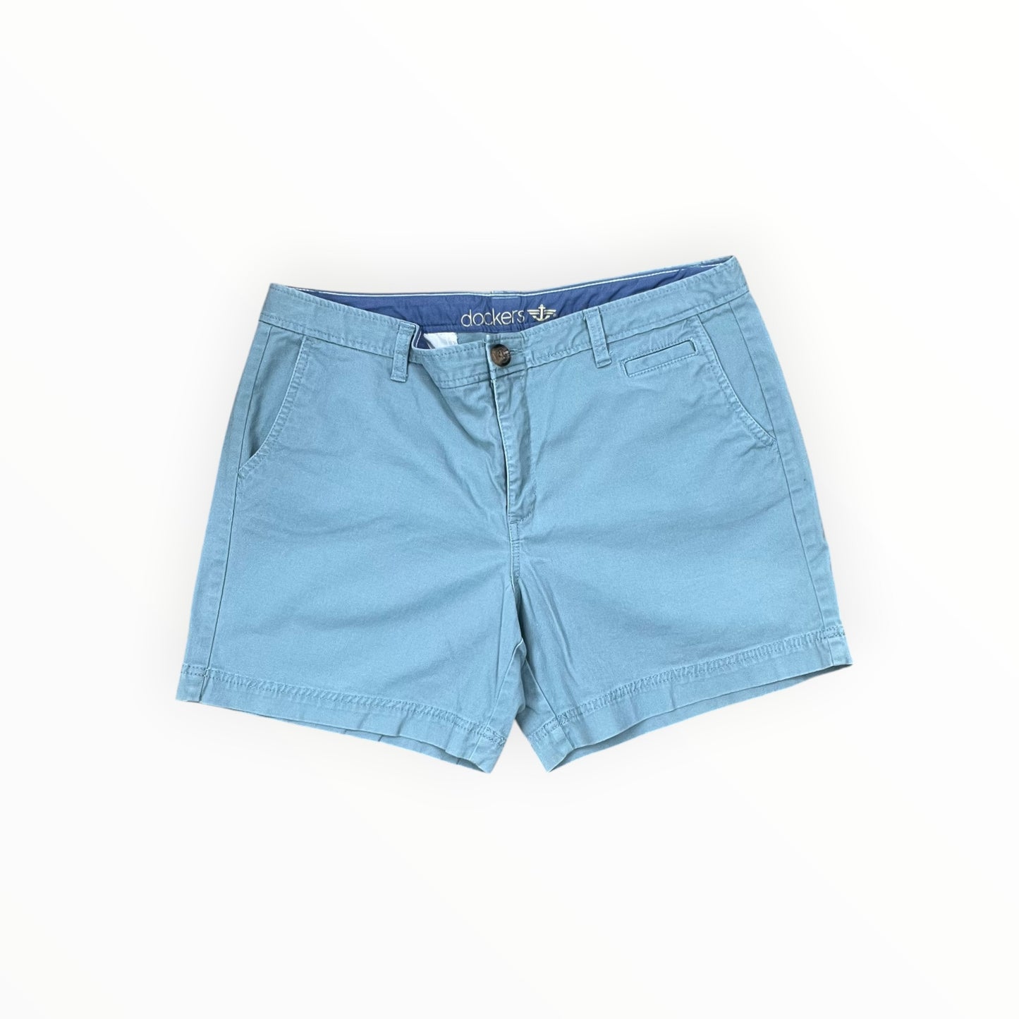 Shorts By Dockers In Blue, Size:14