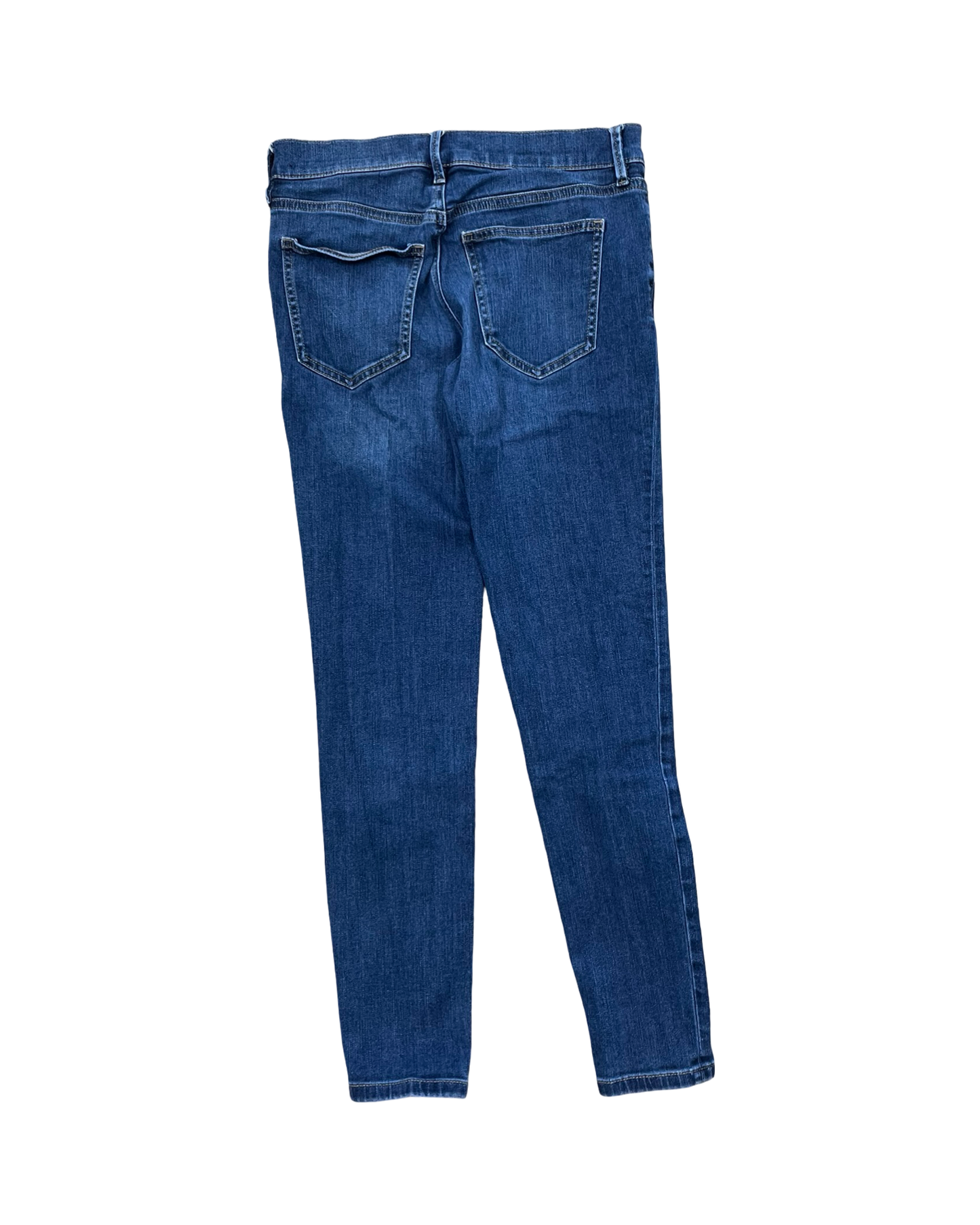 Jeans Skinny By Ann Taylor In Blue Denim, Size:0