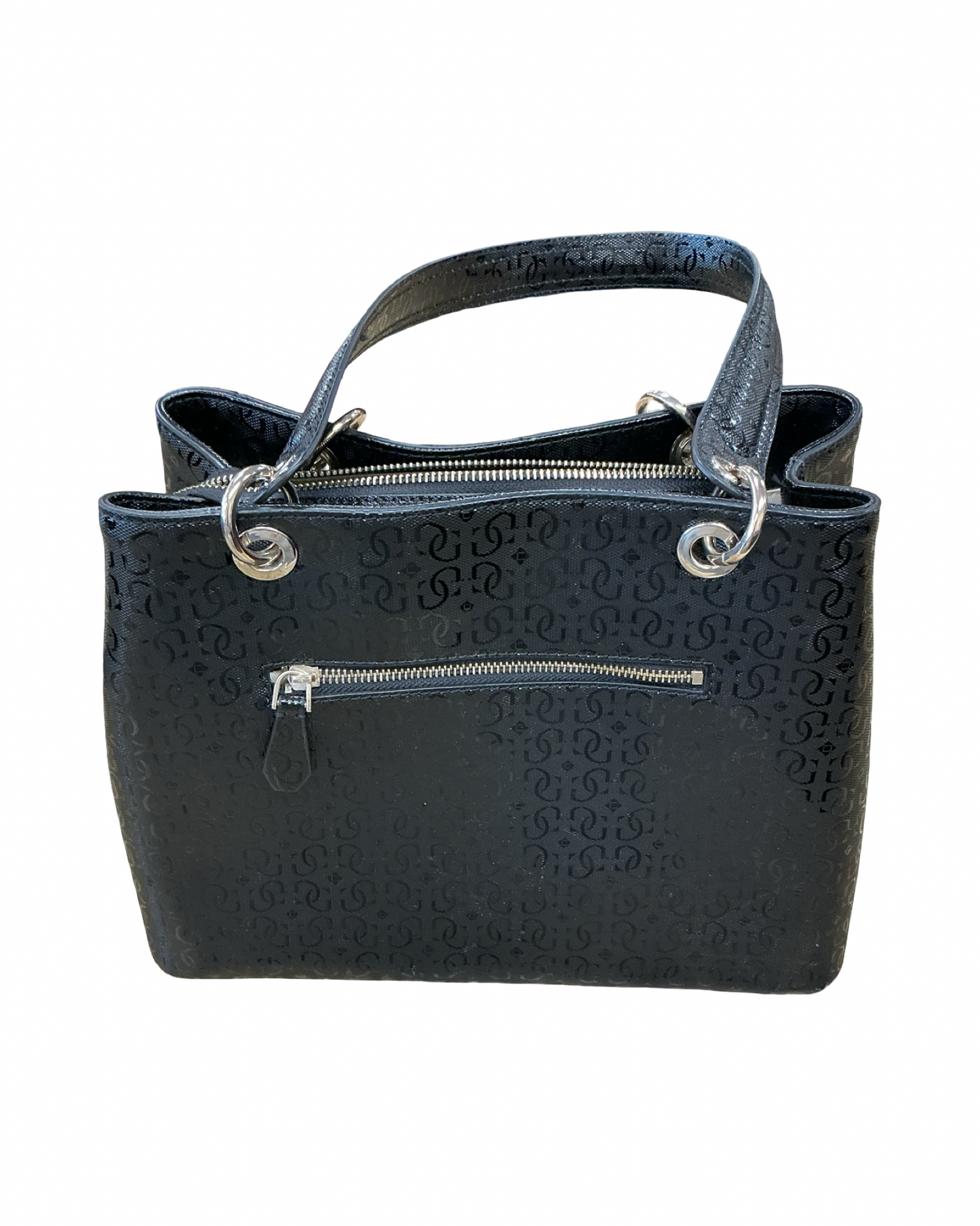 Handbag By Guess In Black, Size:Medium