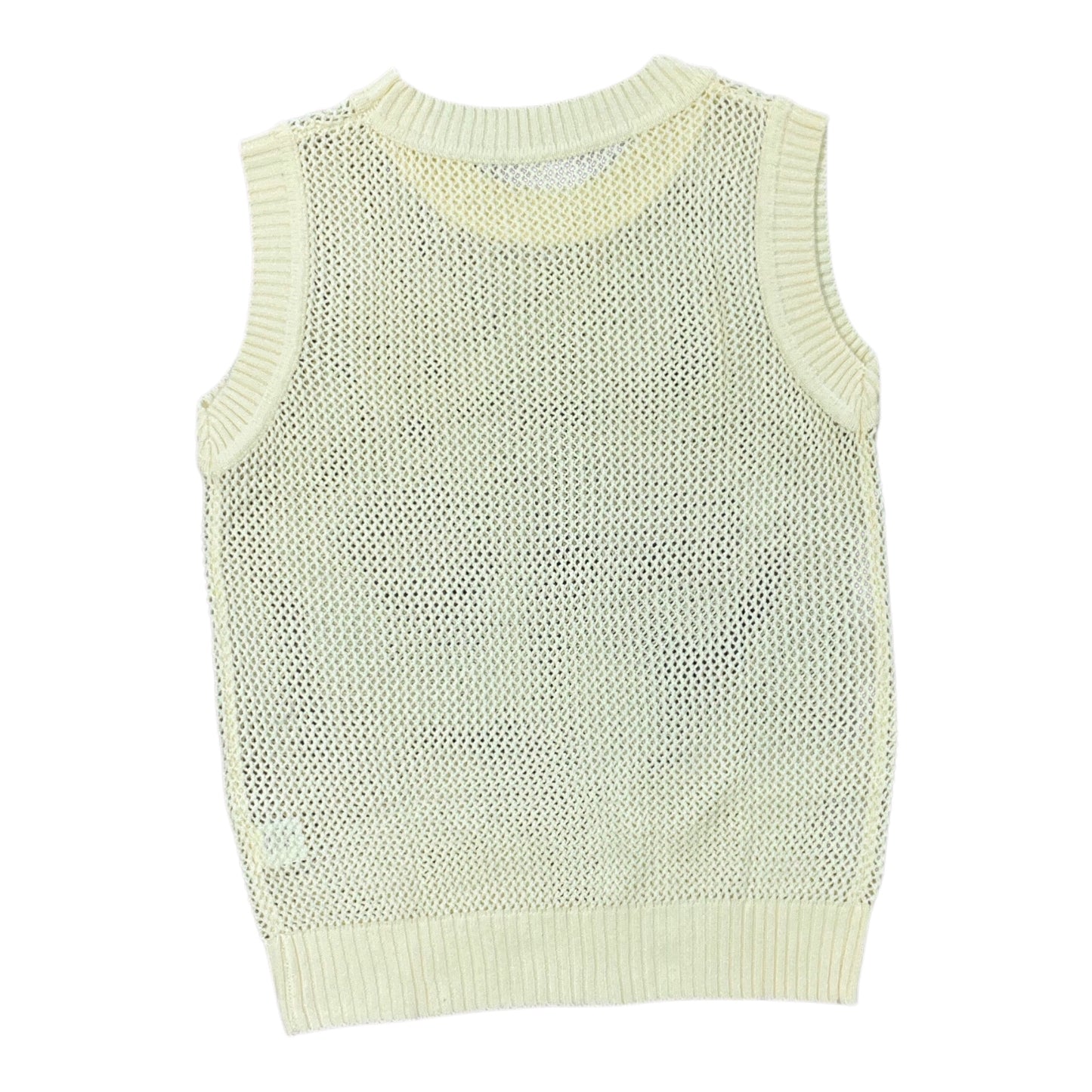 Top Sleeveless By Clothes Mentor In Yellow, Size:L
