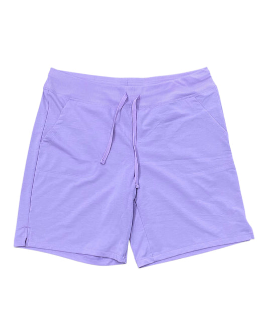 Shorts By Athletic Works In Purple, Size:L