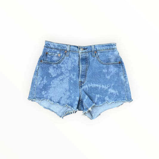Shorts By Levis In Blue Denim, Size:6