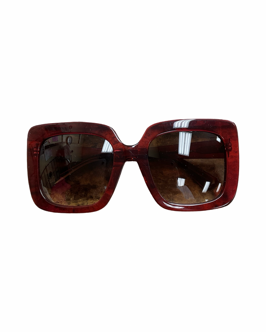 Sunglasses By Johnny Was In Red
