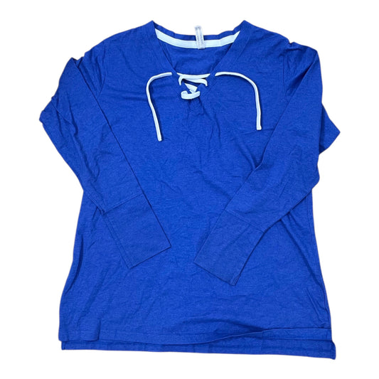 Top Ls By Clothes Mentor In Blue, Size:2X