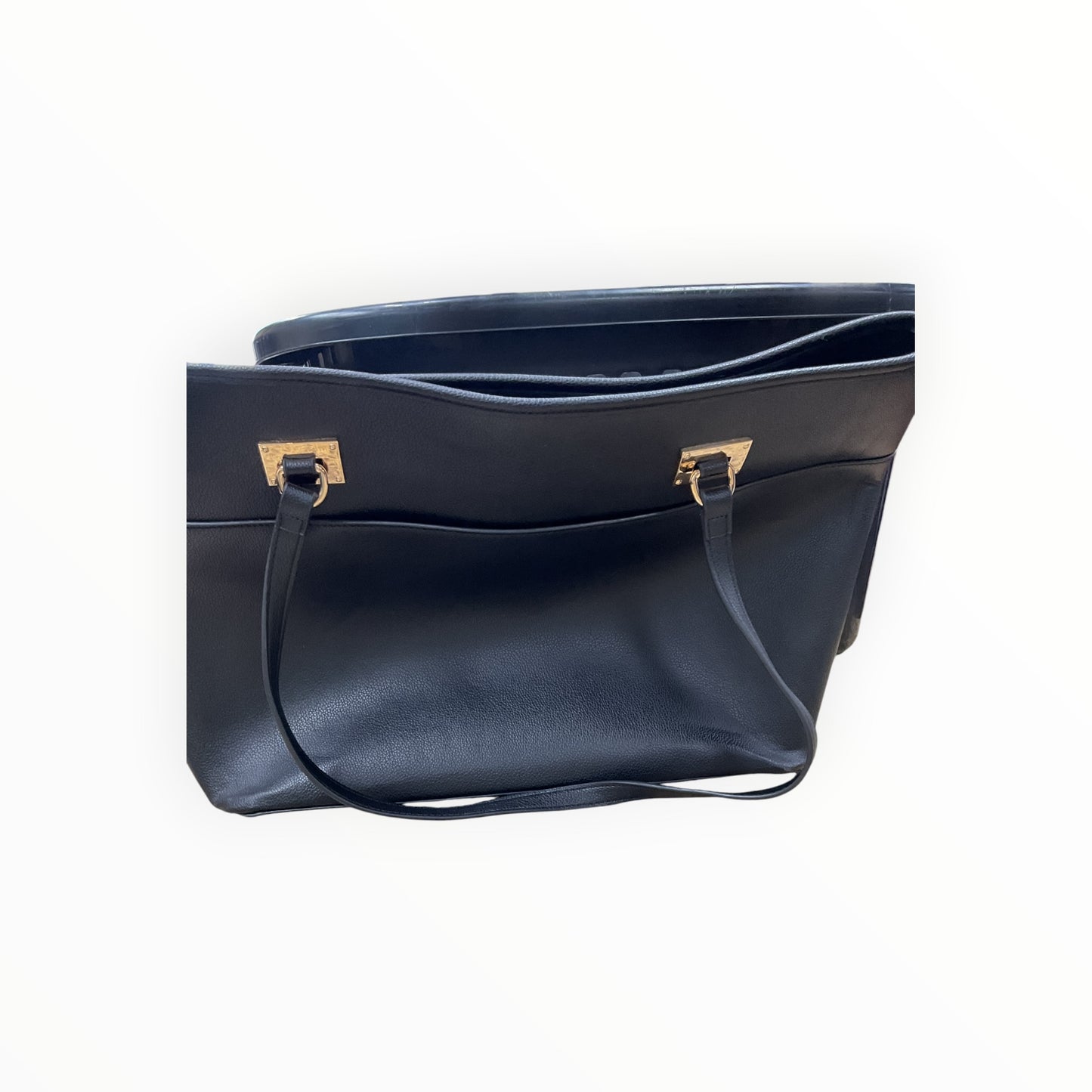 Handbag By Anne Klein In Black, Size:Large