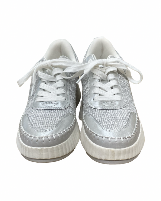 Shoes Sneakers By Universal Thread In Silver & White, Size:8