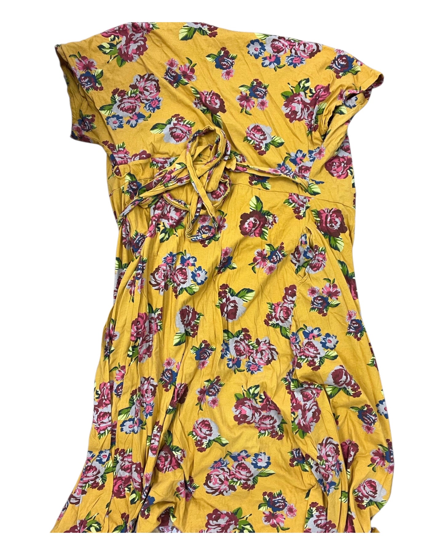 Dress Casual Maxi By Matilda Jane In Gold, Size:Xl