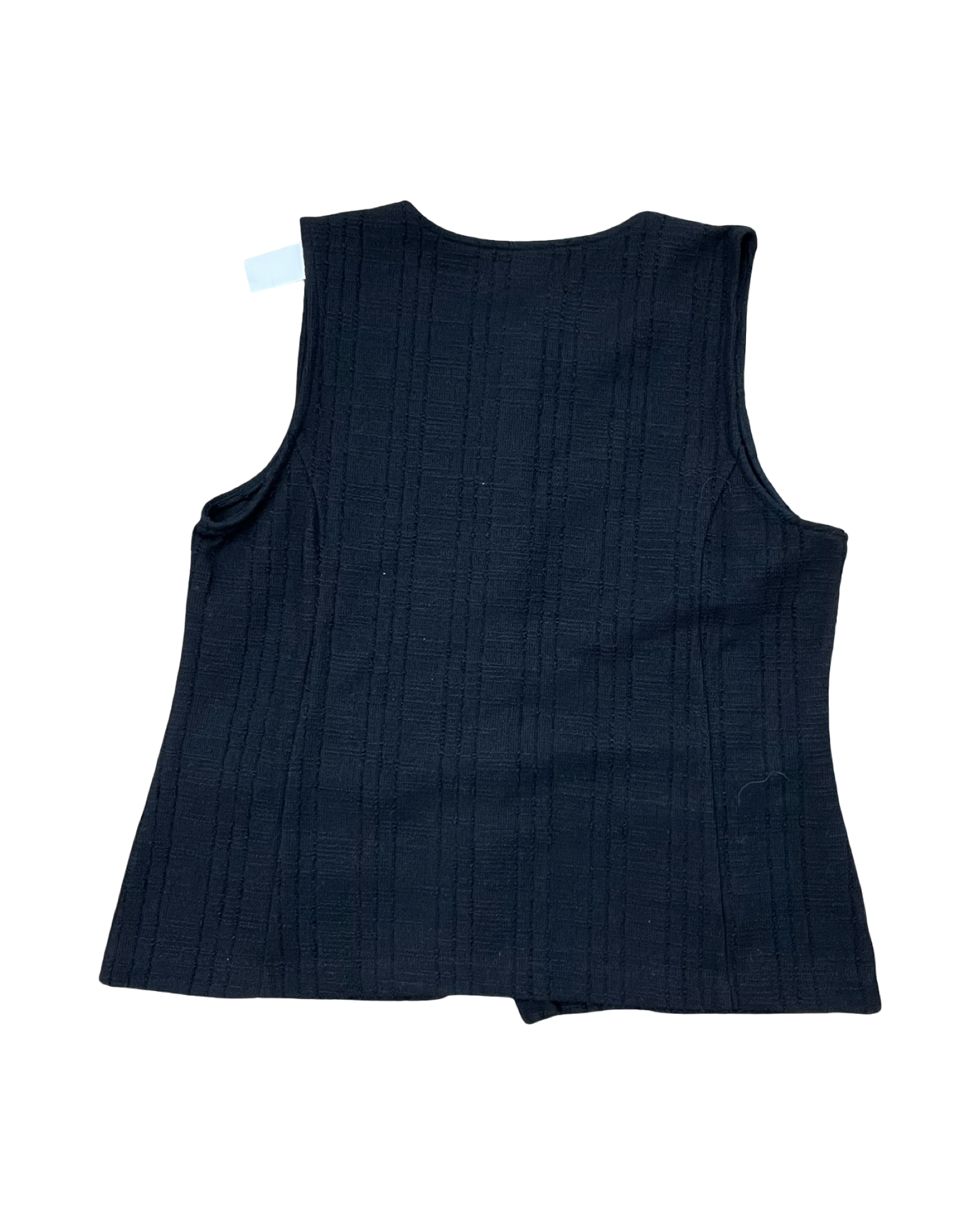 Blouse Sleeveless By Loft In Black, Size:1X