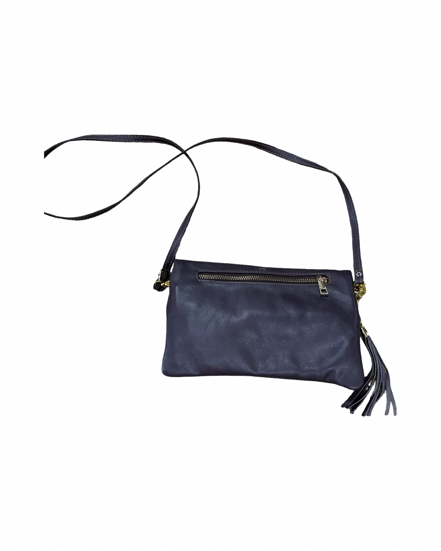 Crossbody Leather By Clothes Mentor In Brown, Size:Small
