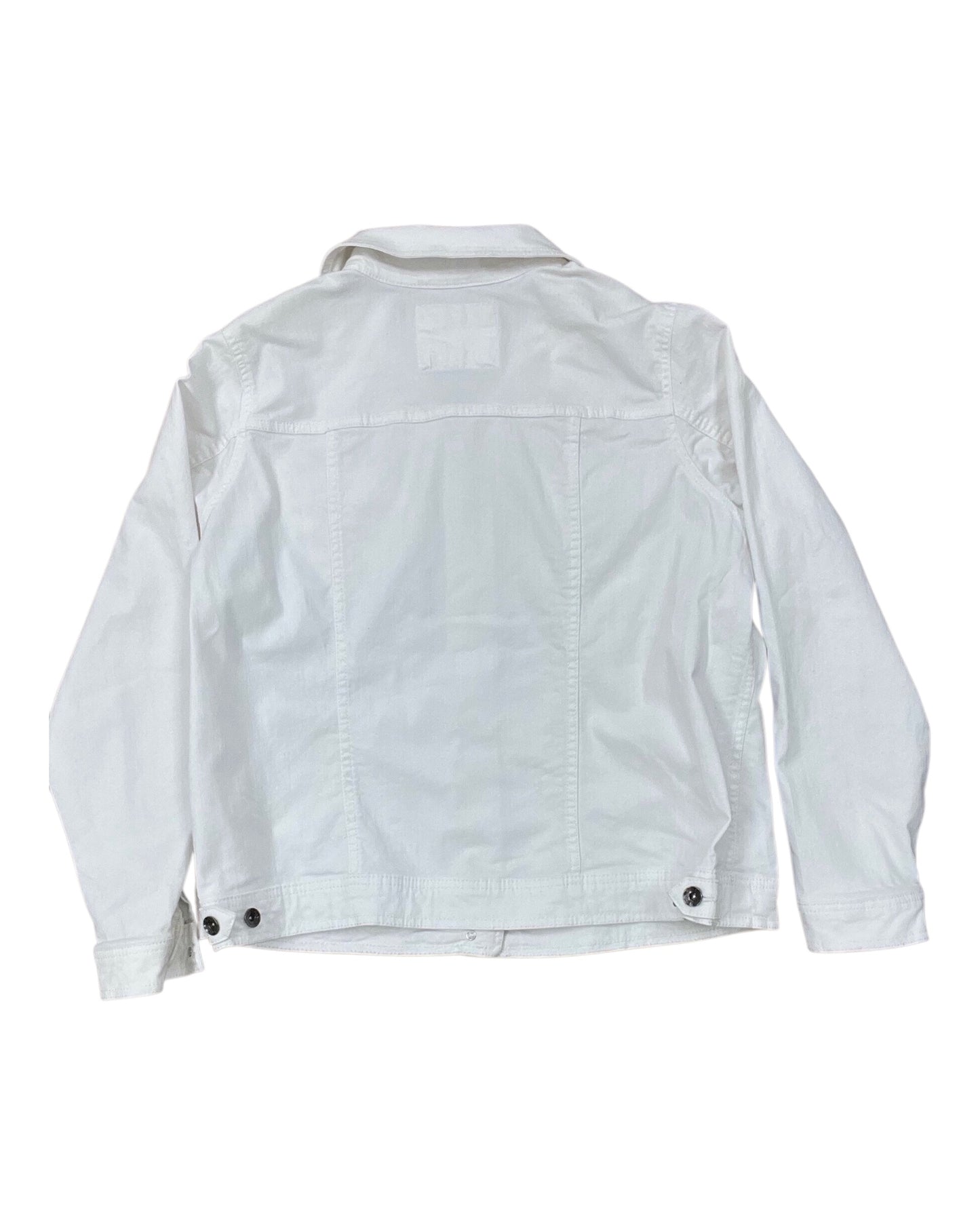 Jacket Denim By Sonoma In White Denim, Size:1X