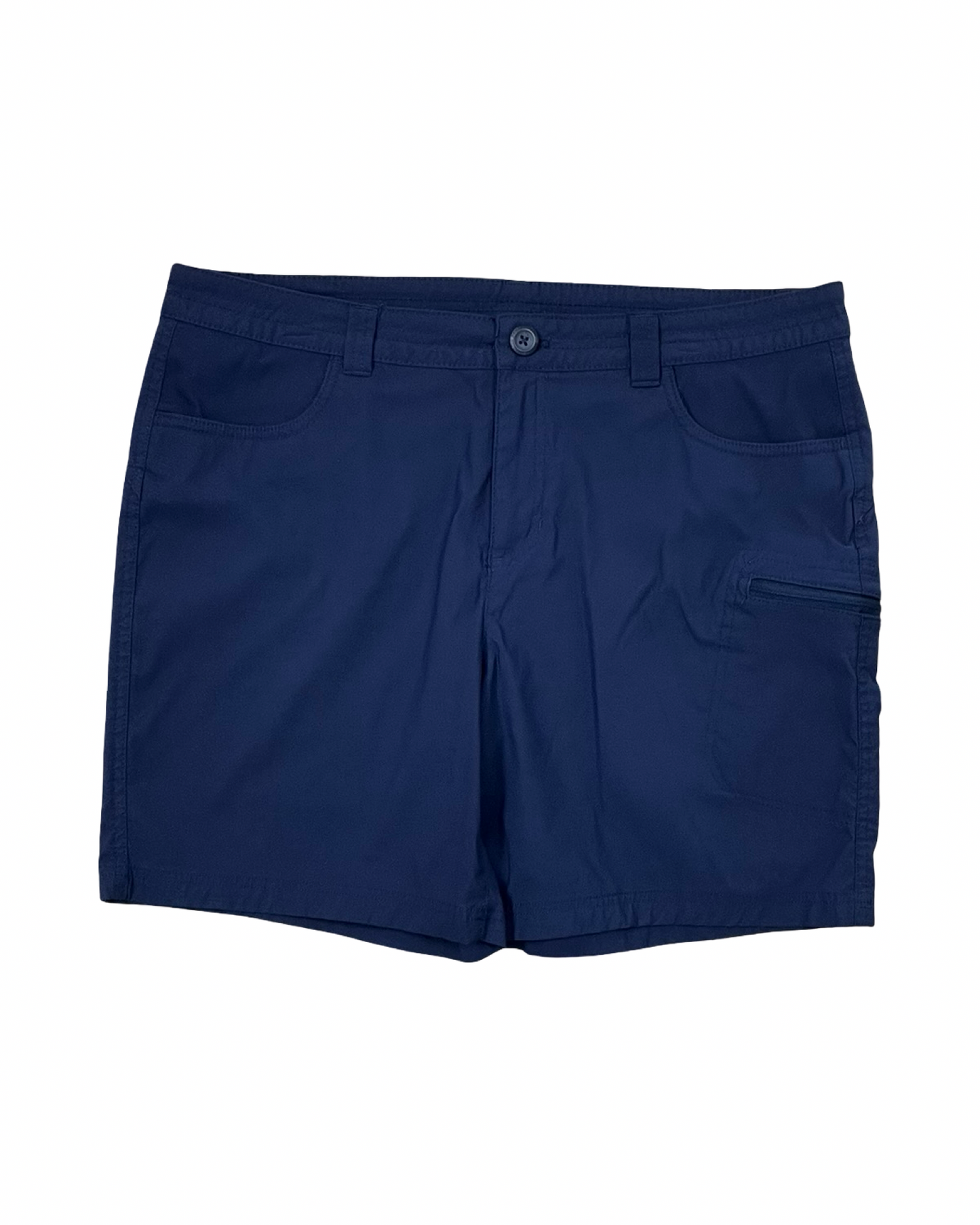 Shorts By Eddie Bauer In Navy, Size:16
