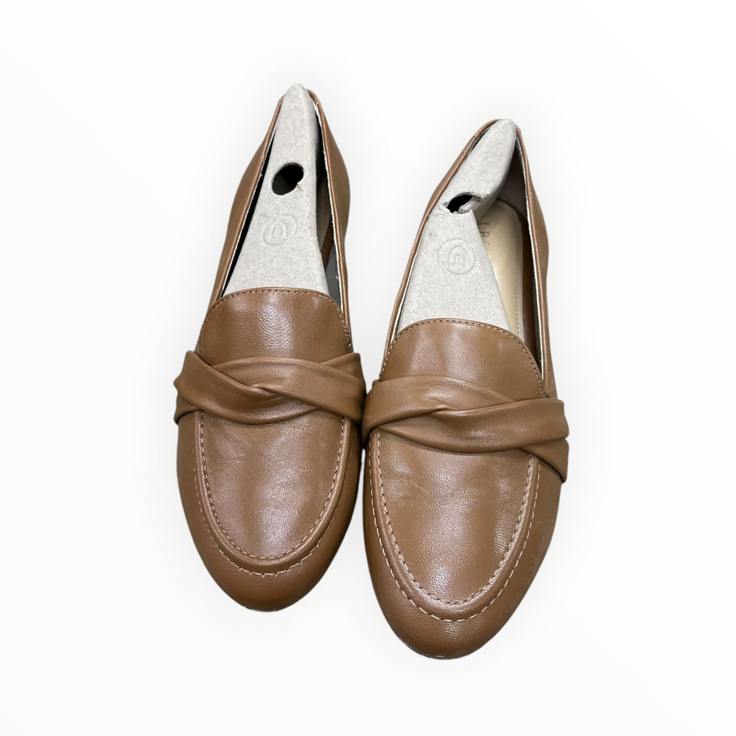 Shoes Flats By Talbots In Tan, Size:8