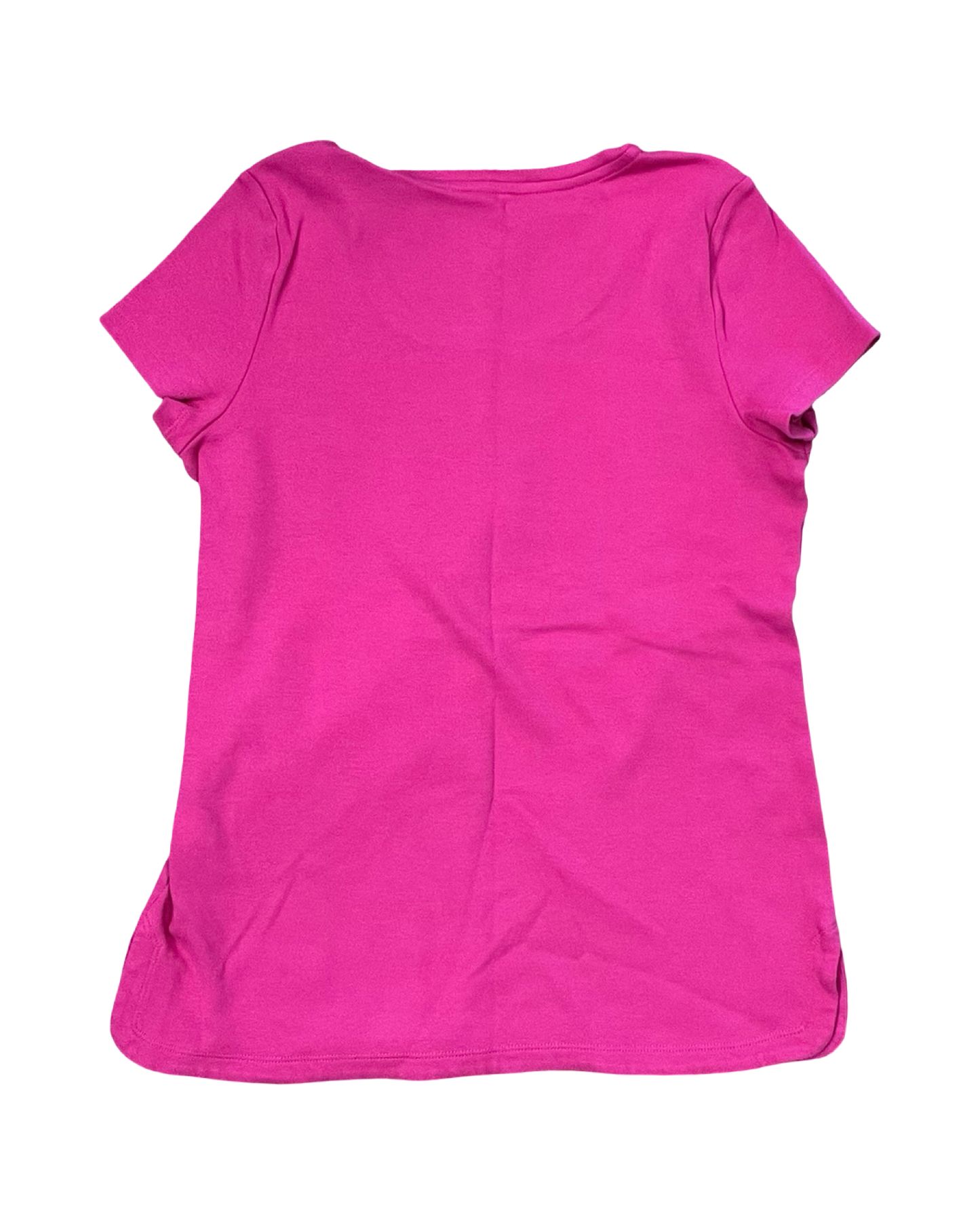 Top Ss Basic By Isaac Mizrahi In Pink, Size:Xs
