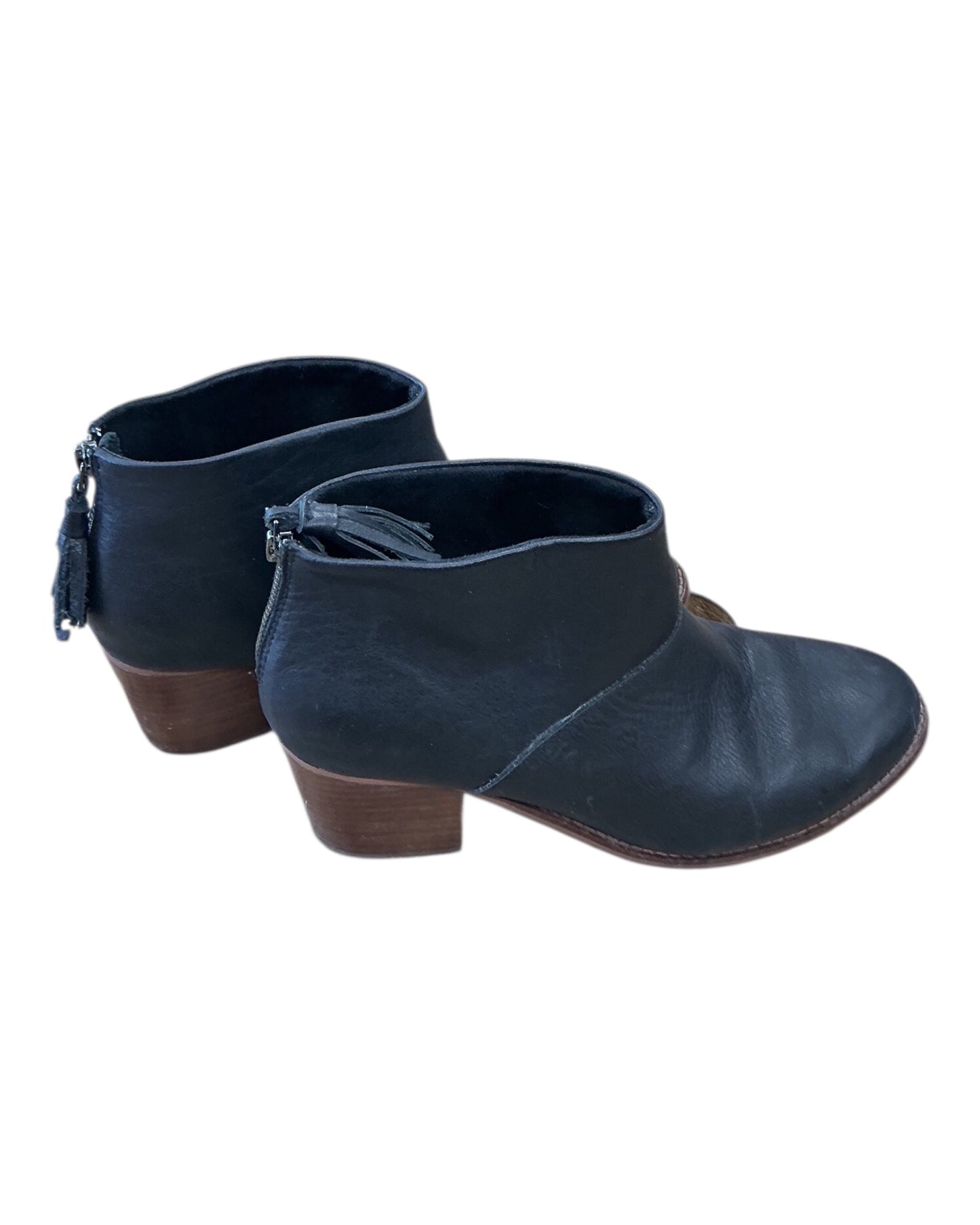 Boots Ankle Heels By Toms In Black, Size:9